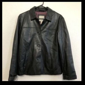 Ladies J Jill leather jacket